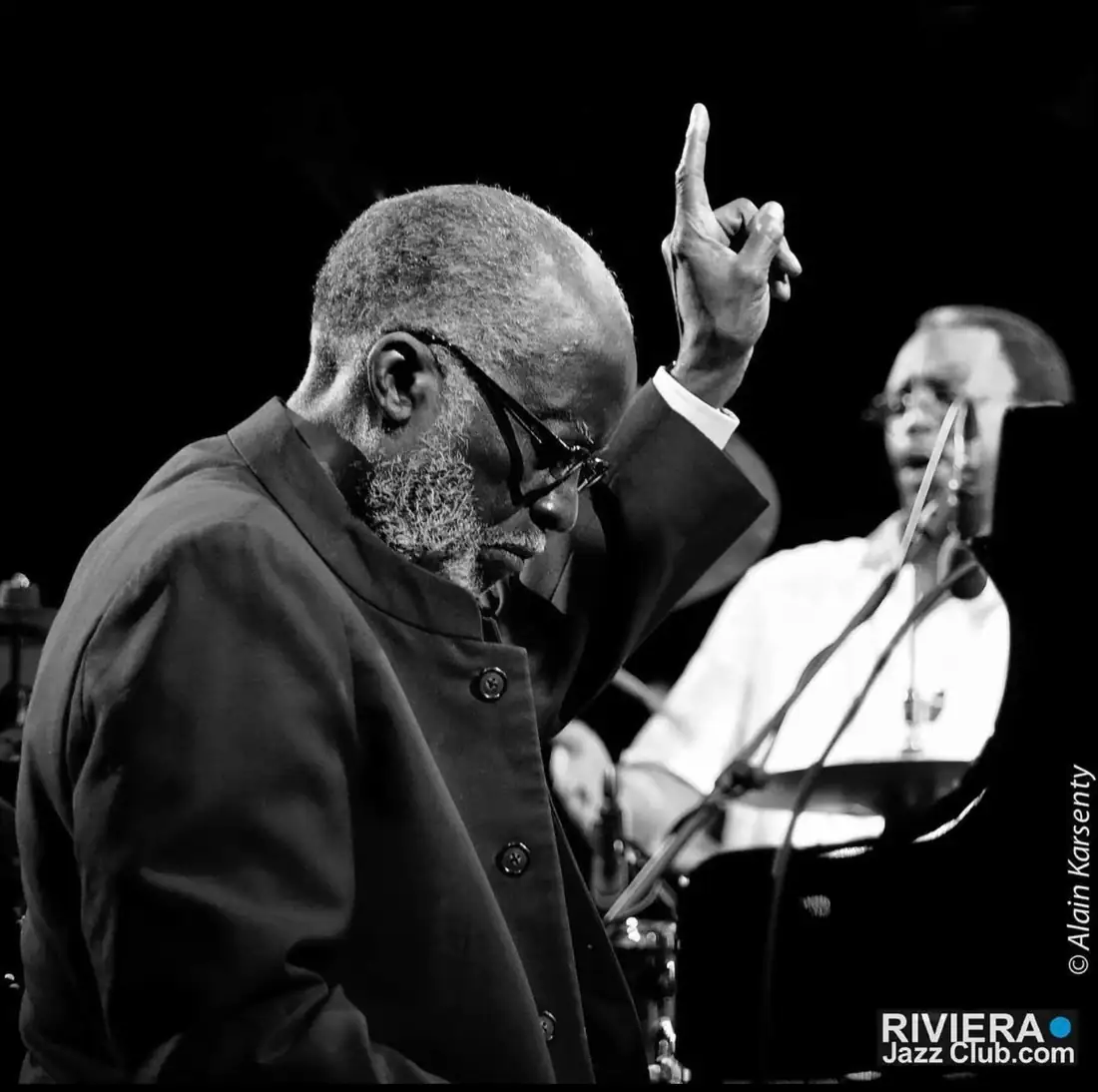 Ahmad Jamal en concert — archive Riviera Jazz Club