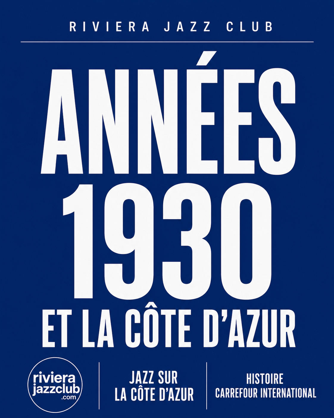 Jazz Côte d'Azur 1930