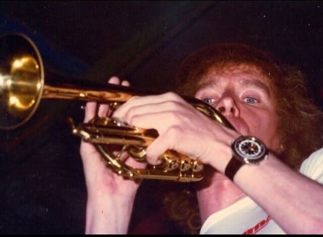 George Chilsholm à la Grande Parade 1981 — © Gérard Demonchy / Riviera Jazz Club