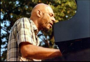 Kirk Lightsey à la Grande Parade 1981 — © Gérard Demonchy / Riviera Jazz Club