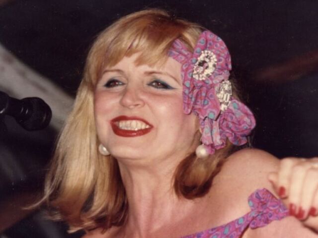 Jeanie Lambe à la Grande Parade 1985 — © Gérard Demonchy / Riviera Jazz Club