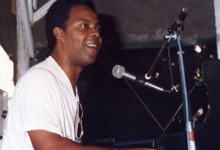 Paulo Rosine à la Grande Parade 1986 — photo Gérard Demonchy