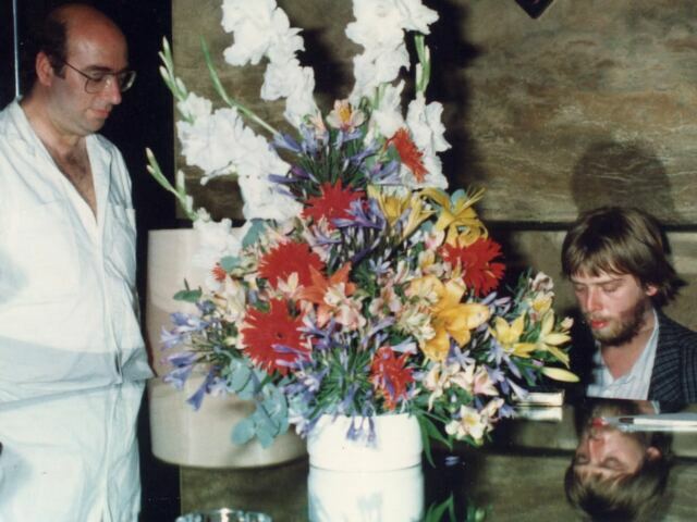 François Rilhac avec Laurent Gianez, à la Grande Parade 1987 — photo Gérard Demonchy