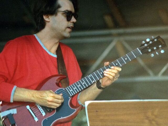 Bill Frisell à la Grande Parade 1988 — © Gérard Demonchy / Riviera Jazz Club