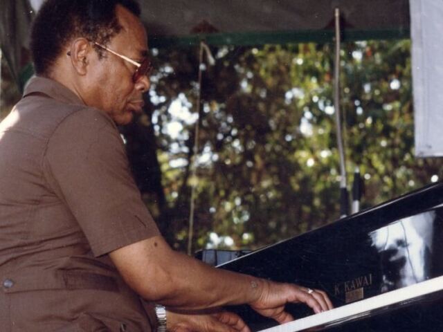 Richard Wyands à la Grande Parade 1989 — © Gérard Demonchy / Riviera Jazz Club