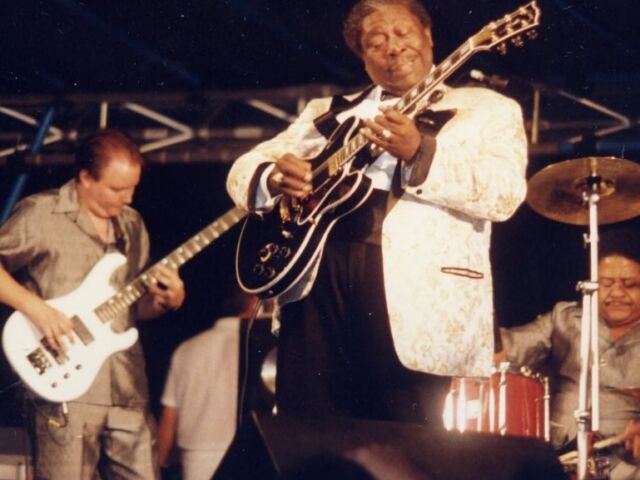 Calep Emphrey à la Grande Parade 1991 — © Gérard Demonchy / Riviera Jazz Club