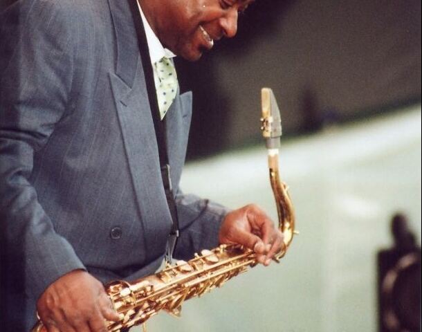 Pee Wee Ellis à la Grande Parade 1992 — © Gérard Demonchy / Riviera Jazz Club