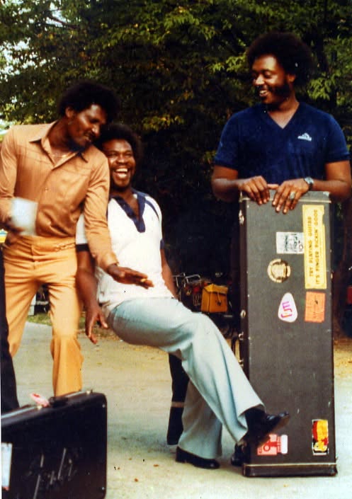Albert Collins à la Grande Parade 1981 avec les Icebreakers!