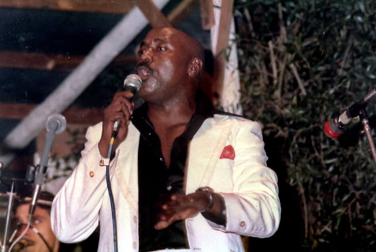 Delmar Evans à la Grande Parade 1985 avec The Johnny Otis show
