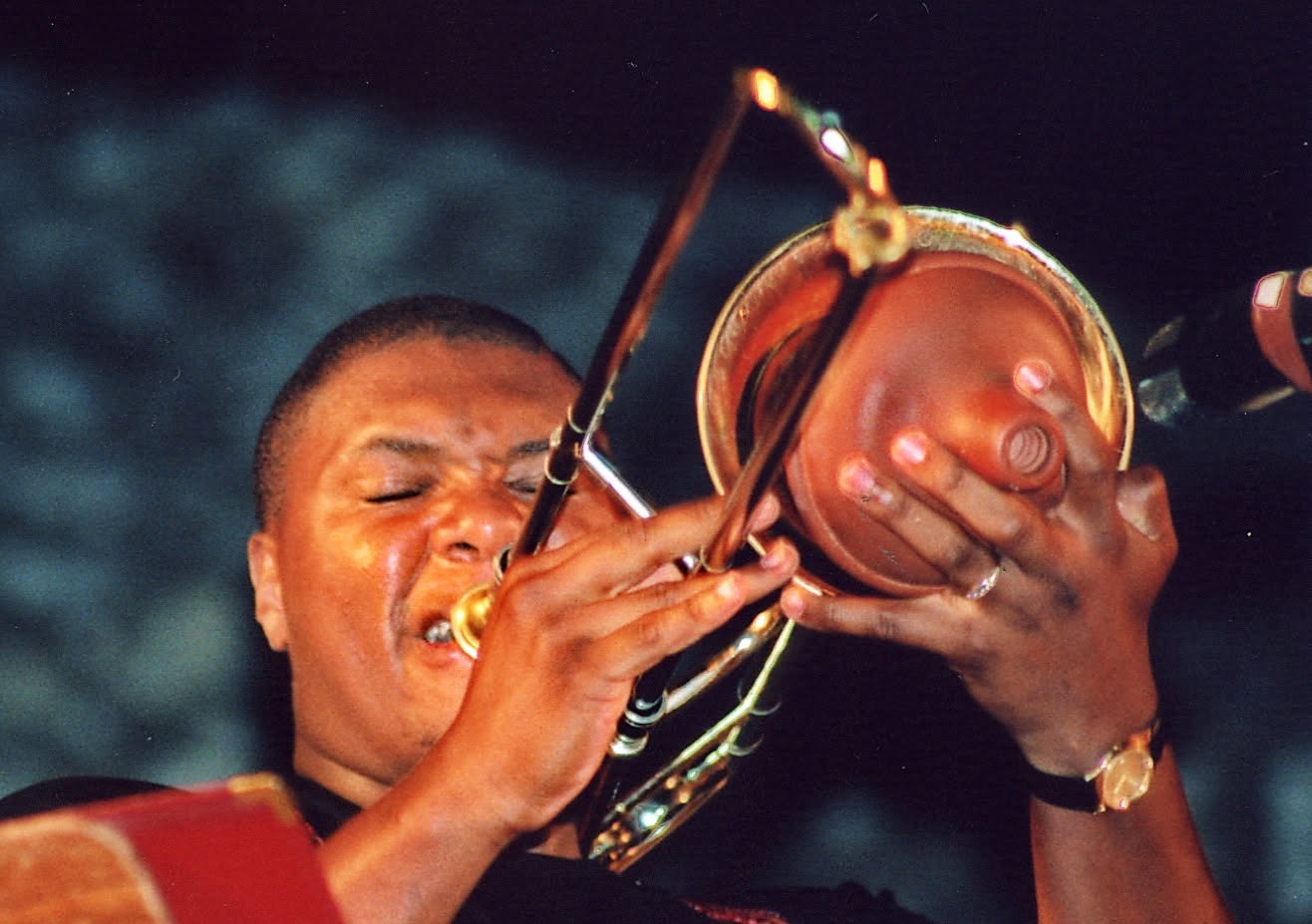 Wycliff Gordon à la Grande Parade du Jazz Nice 1992
