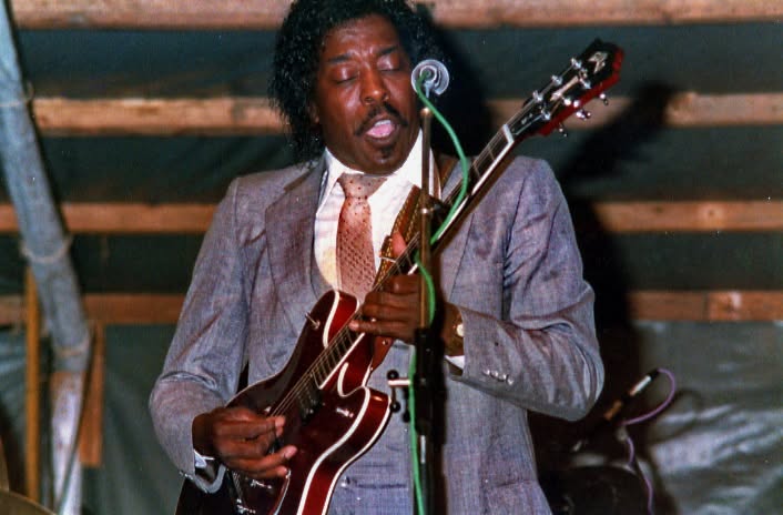 Buddy Guy à la Grande Parade 1983