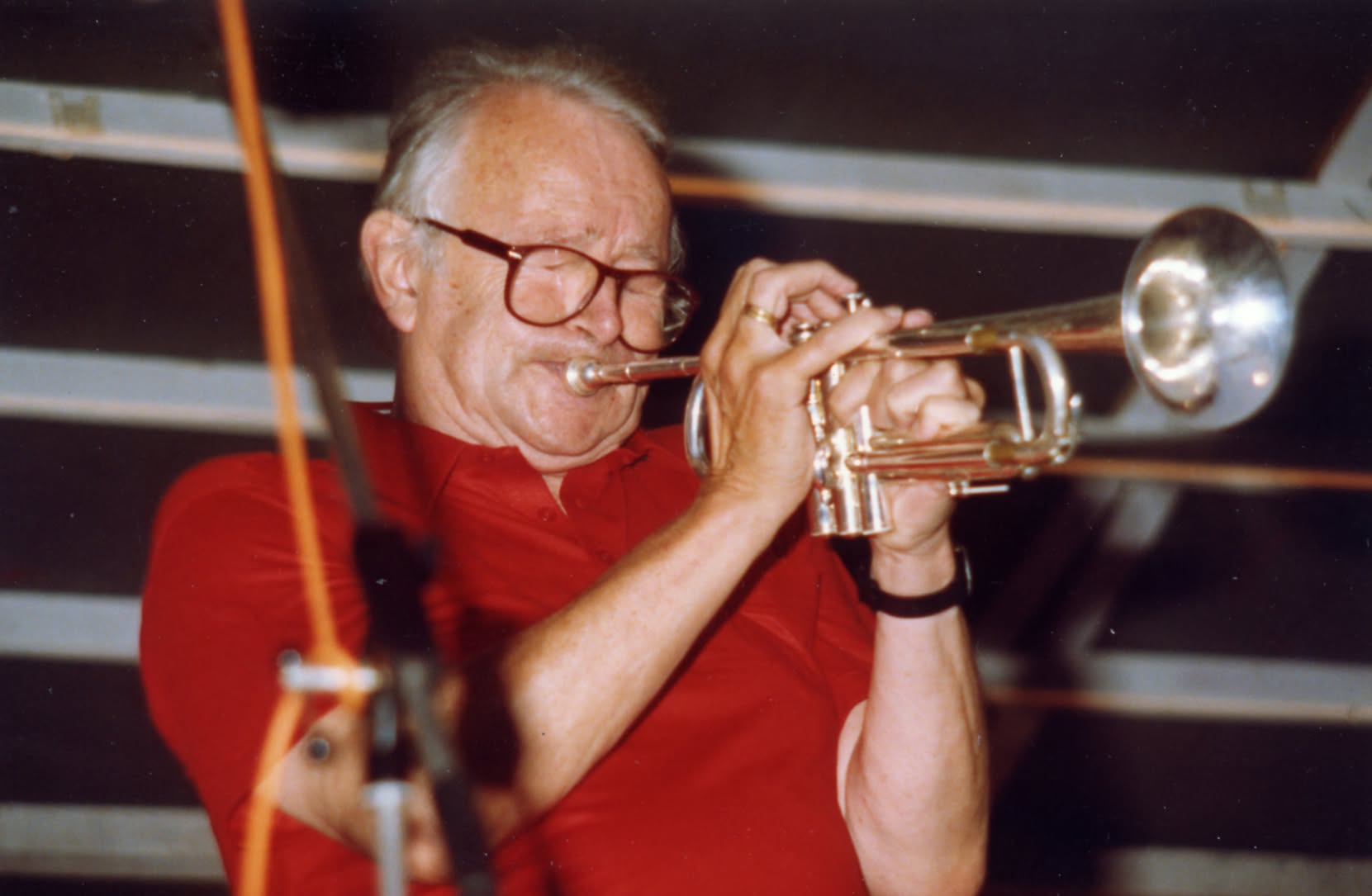 Humphrey Lyttletone à la Grande Parade 1990