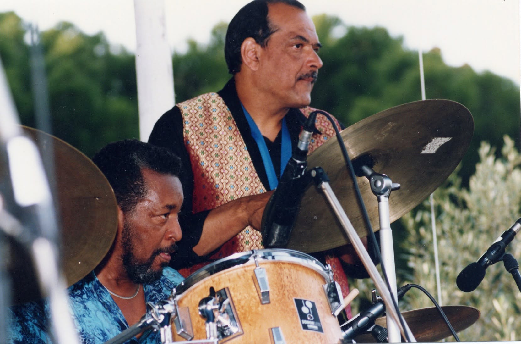 Larance Marable avec Ernie Watts à la Grande Parade 1993
