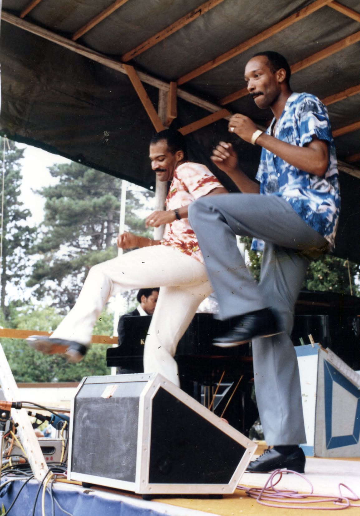 Les McFadden brothers à la Grande Parade 1987