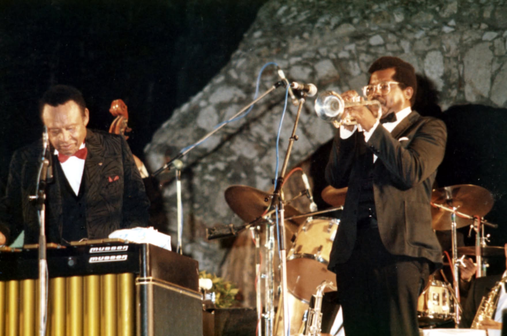 Richard Price avec Lionel à la Grande Parade 1986