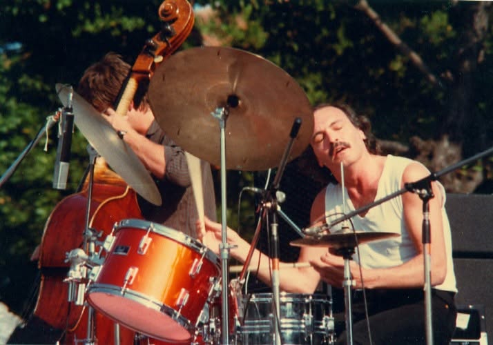 Aldo Romano à la Grande Parade 1981
