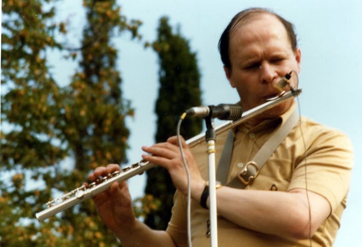 Michel Roques à la Grande Parade 1980