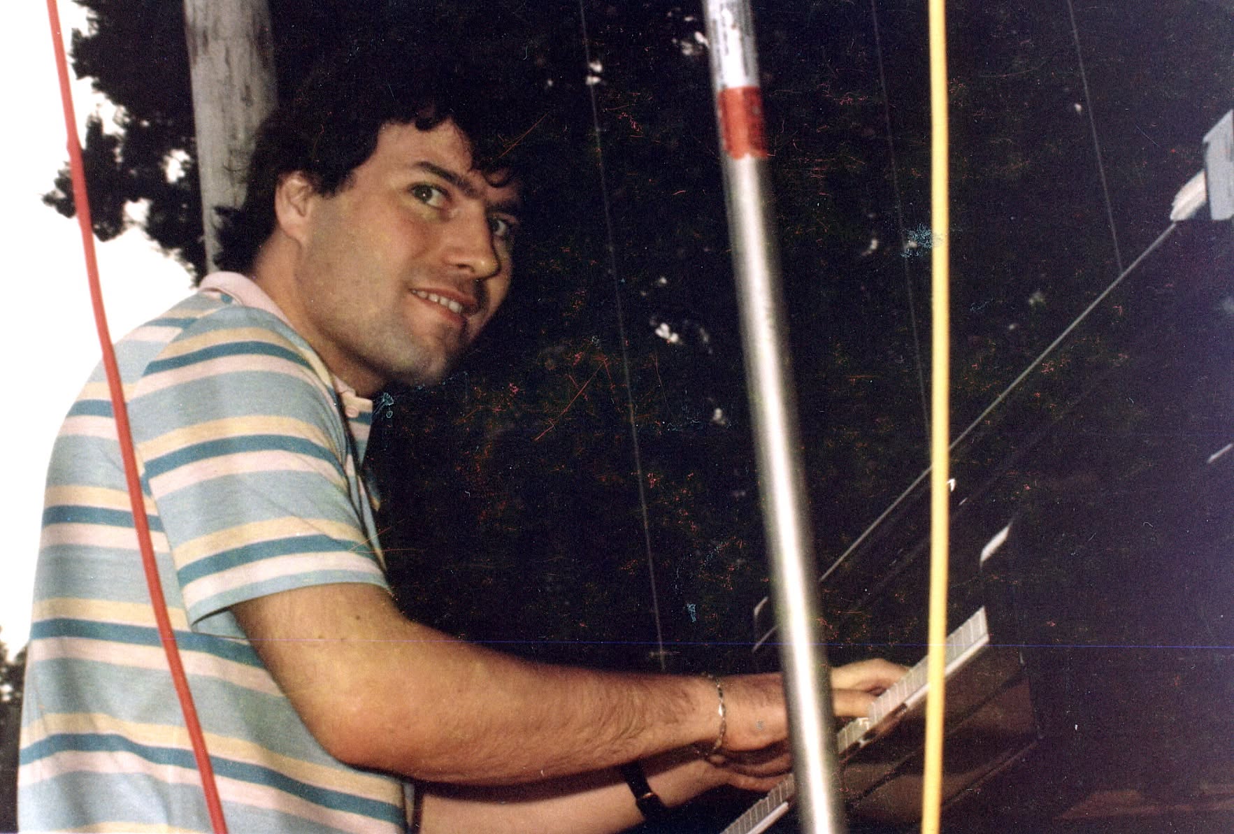 Hervé Sellin à la Grande Parade 1985