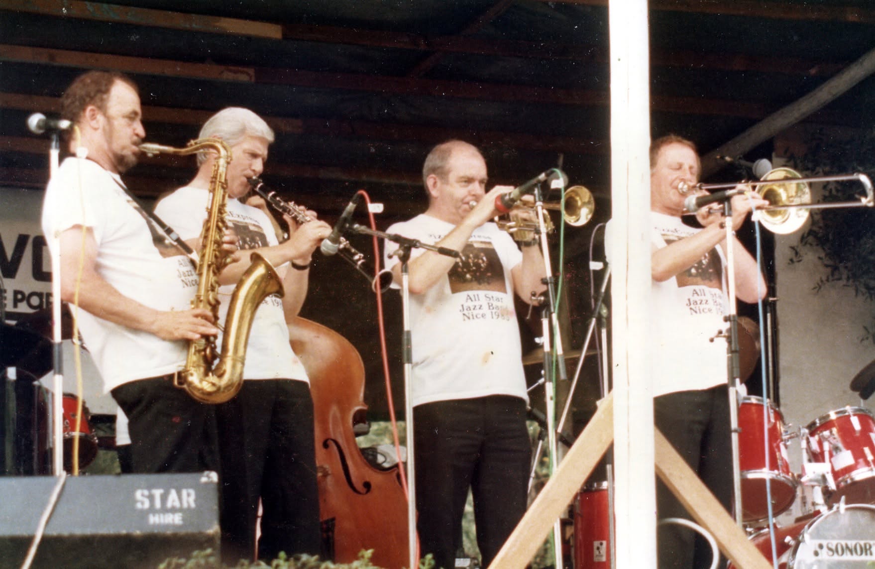 Pizza Express All Star Jazz Band à la Grande Parade 1985